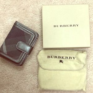 Burberry mini Wallet - Grey